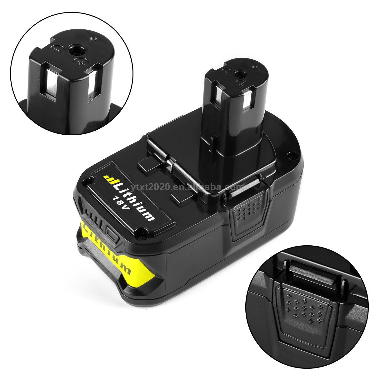 C49 Li-ion 5000mAh Power Tools Batteries for P105 P106 P107 P108 Replacement Ryobi 18V Lithium Battery