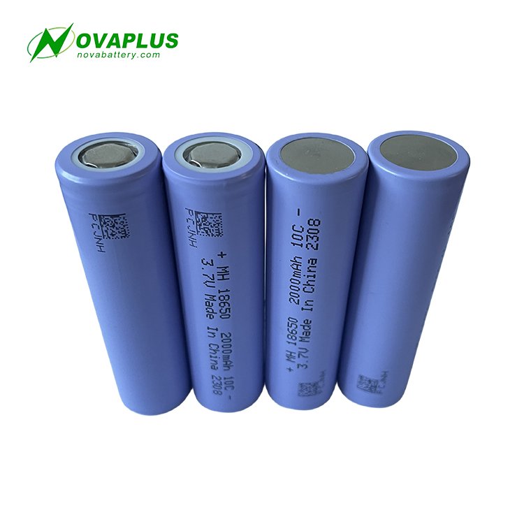 Factory Wholesales Bulk Rechargeable High Discharge 18650 3.7v 2000mah lithium ion battery cell 10c for Drill Machine