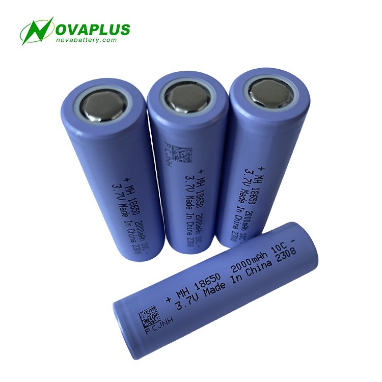 Factory Wholesales Bulk Rechargeable High Discharge 18650 3.7v 2000mah lithium ion battery cell 10c for Drill Machine