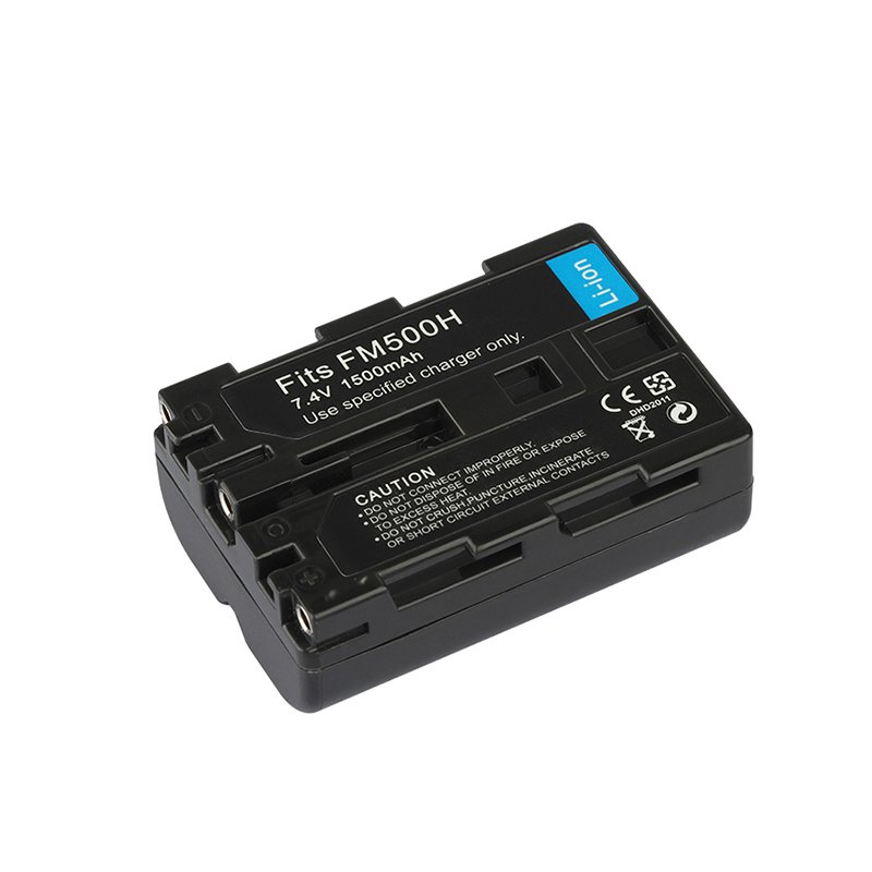 1500mAh NP-FM500H Battery for SONY A58 A65 A77 A450 A550 A560 A580 A900 A200 A300 A350 A700 A850 F717 FM500H Camera Batteries