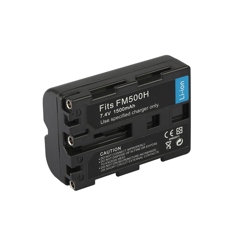 1500mAh NP-FM500H Battery for SONY A58 A65 A77 A450 A550 A560 A580 A900 A200 A300 A350 A700 A850 F717 FM500H Camera Batteries