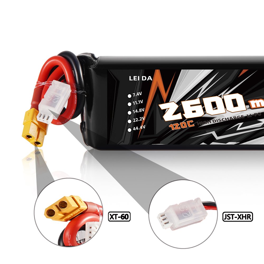 Pure Cobalt Grade A 2600mah 120C 3s11.1v 4s14.8v 6s22.2v batteries Lithium Ion Lithium Polymer battery Fpv Lipo battery