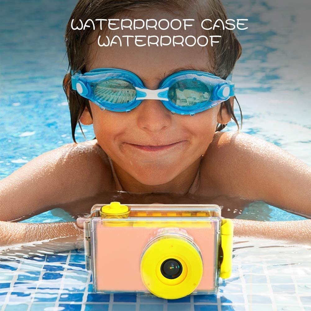 12MP 1080P HD Digital Sports Camera Waterproof Anti-Shake Action Video Recorder Kids Digital Camera