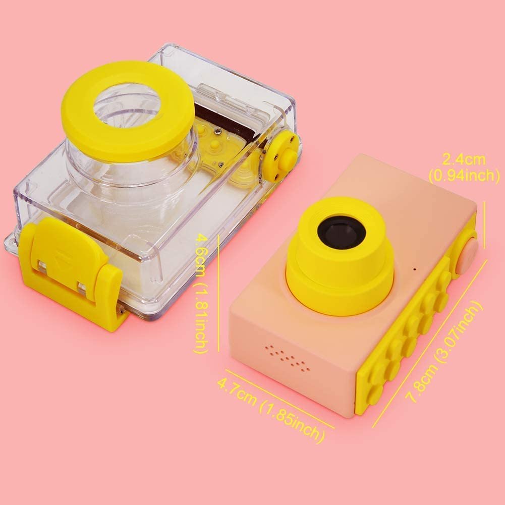12MP 1080P HD Digital Sports Camera Waterproof Anti-Shake Action Video Recorder Kids Digital Camera