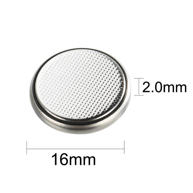 Non-rechargeable Button cell coin 3v cr1620 button battery for alarm clock digital scale calculator