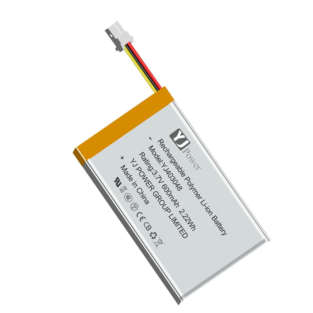 Rechargeable Battery YJ403048/600mAh 3.7V lithium polymer battery for game controller