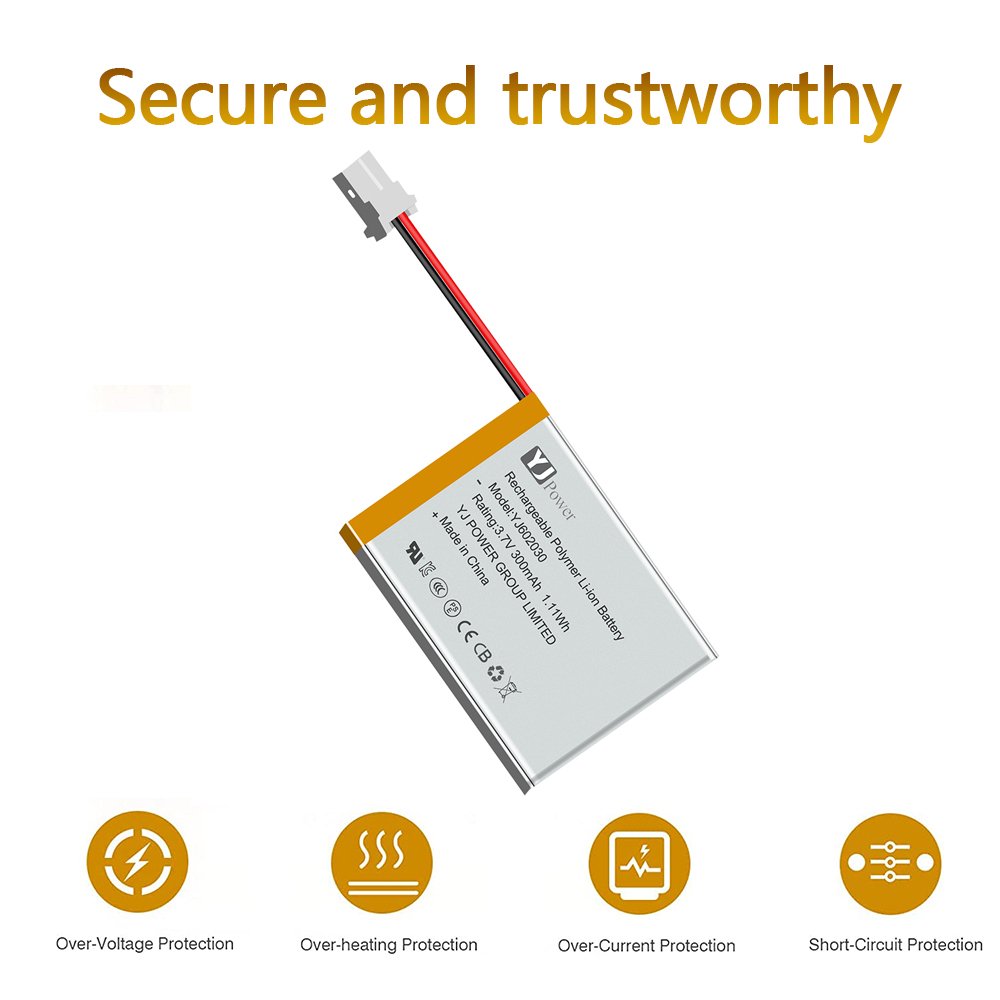 Rechargeable Battery YJ403048/600mAh 3.7V lithium polymer battery for game controller