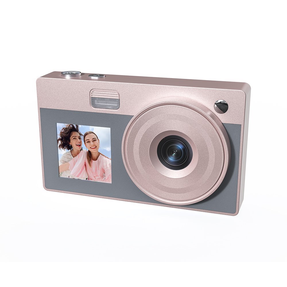 Digital Camera 2.8+1.4 Inch Bulk Camera Dual Screen Compact Video Cameras for Vlog