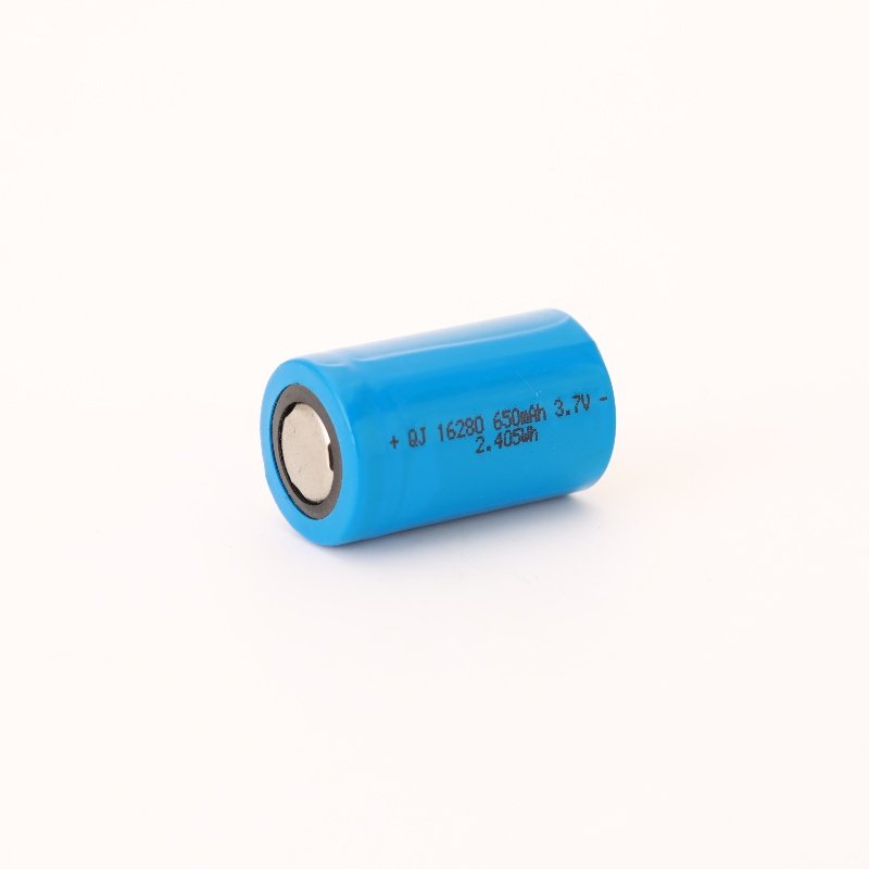 Wholesale 16280 3.7V 650mAh Recycle Cyclic Charging Rechargeable Cylindrical Digital Lithium Li-Ion Batteries Battery Cells