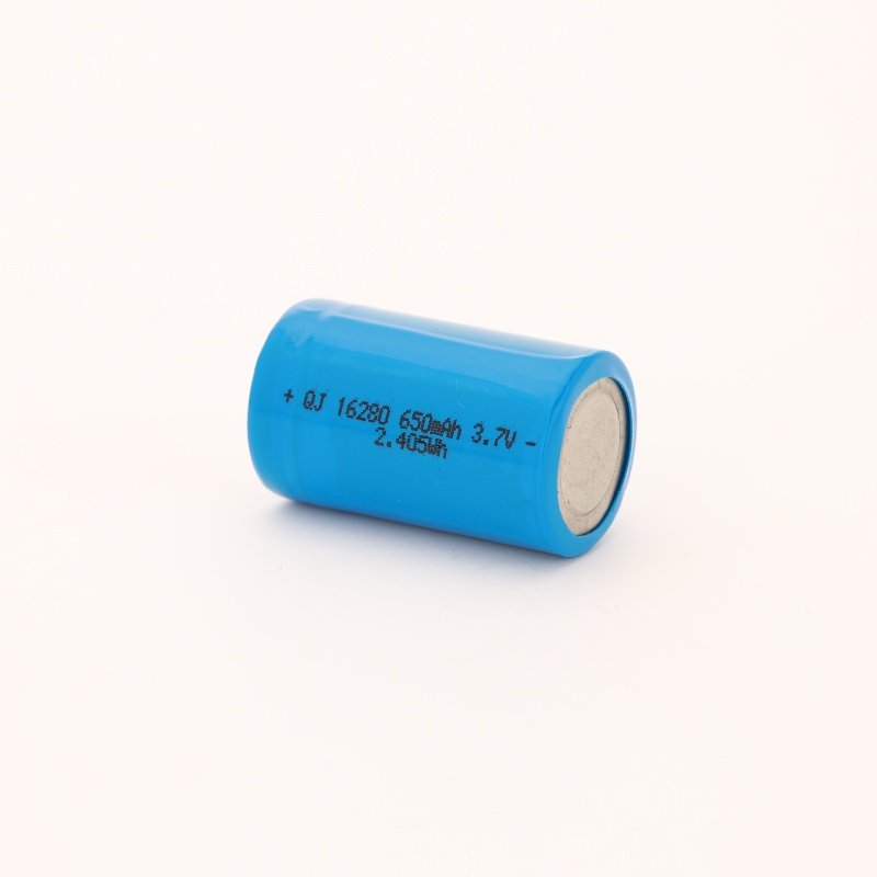 Wholesale 16280 3.7V 650mAh Recycle Cyclic Charging Rechargeable Cylindrical Digital Lithium Li-Ion Batteries Battery Cells