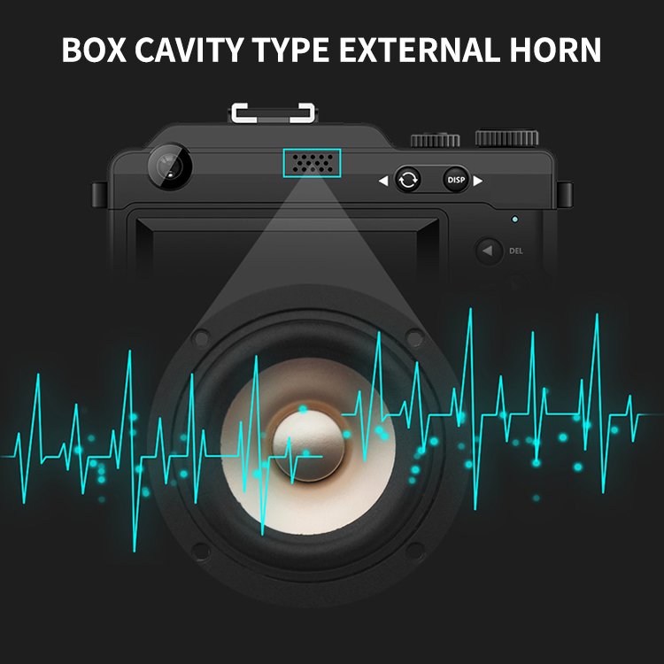 Old Fashion Retro Cameras 5K Vlogging 5K HD 56 Mega Pixel Black 18x Digital Zoom Digital Vintage Camera