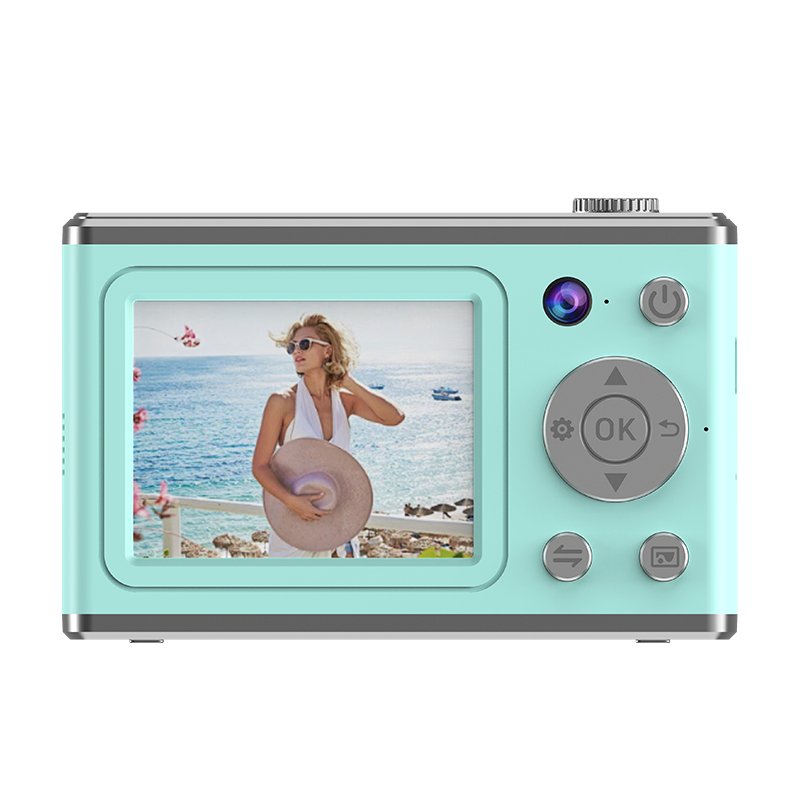 Digital Camera FHD 1080P 44MP Compact Vlogging Camera Point Shoot 16X Digital Zoom Portable Mini Kids Camera