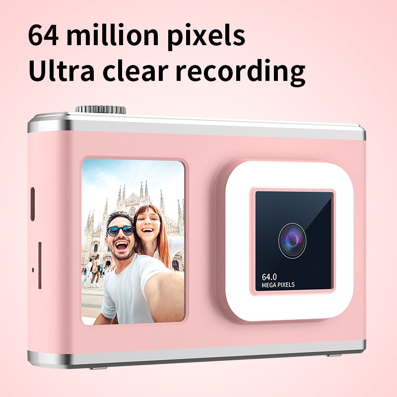 Digital Camera FHD 1080P 44MP Compact Vlogging Camera Point Shoot 16X Digital Zoom Portable Mini Kids Camera
