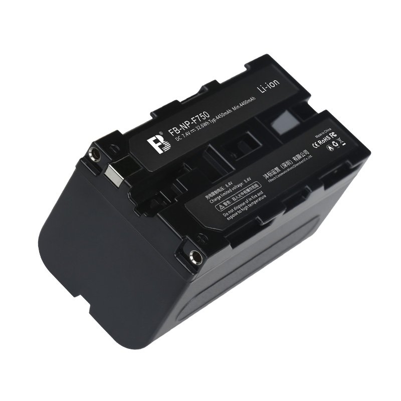 FB NP F750 7.2V 4400mAh camera battery for sony MC2500 NX100 Z5C HXR-NX3 1500C 2500C Digital camera