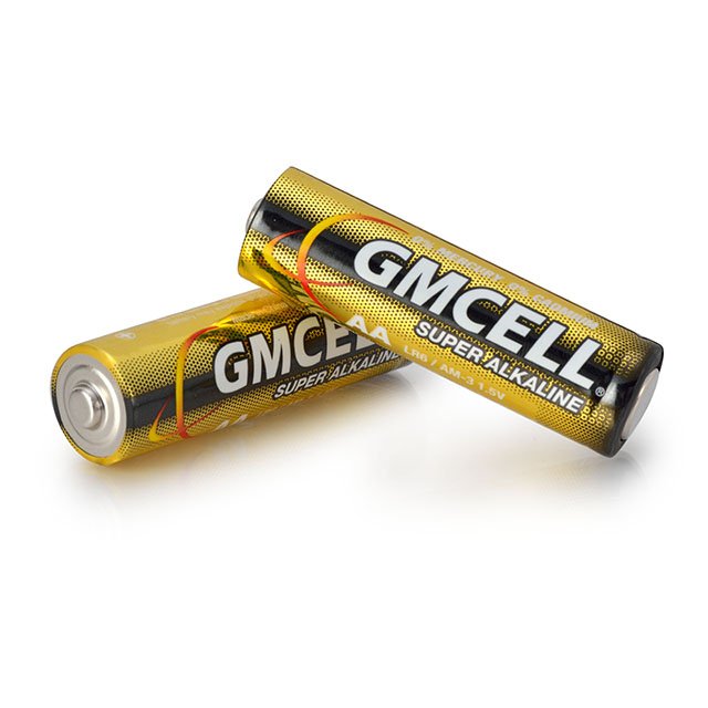 GMCELL Wholesale LR6 Alkaline 5 Battery AA Dry Battery Factory Wholesale Toys Wireless Mouse Electronic Scale