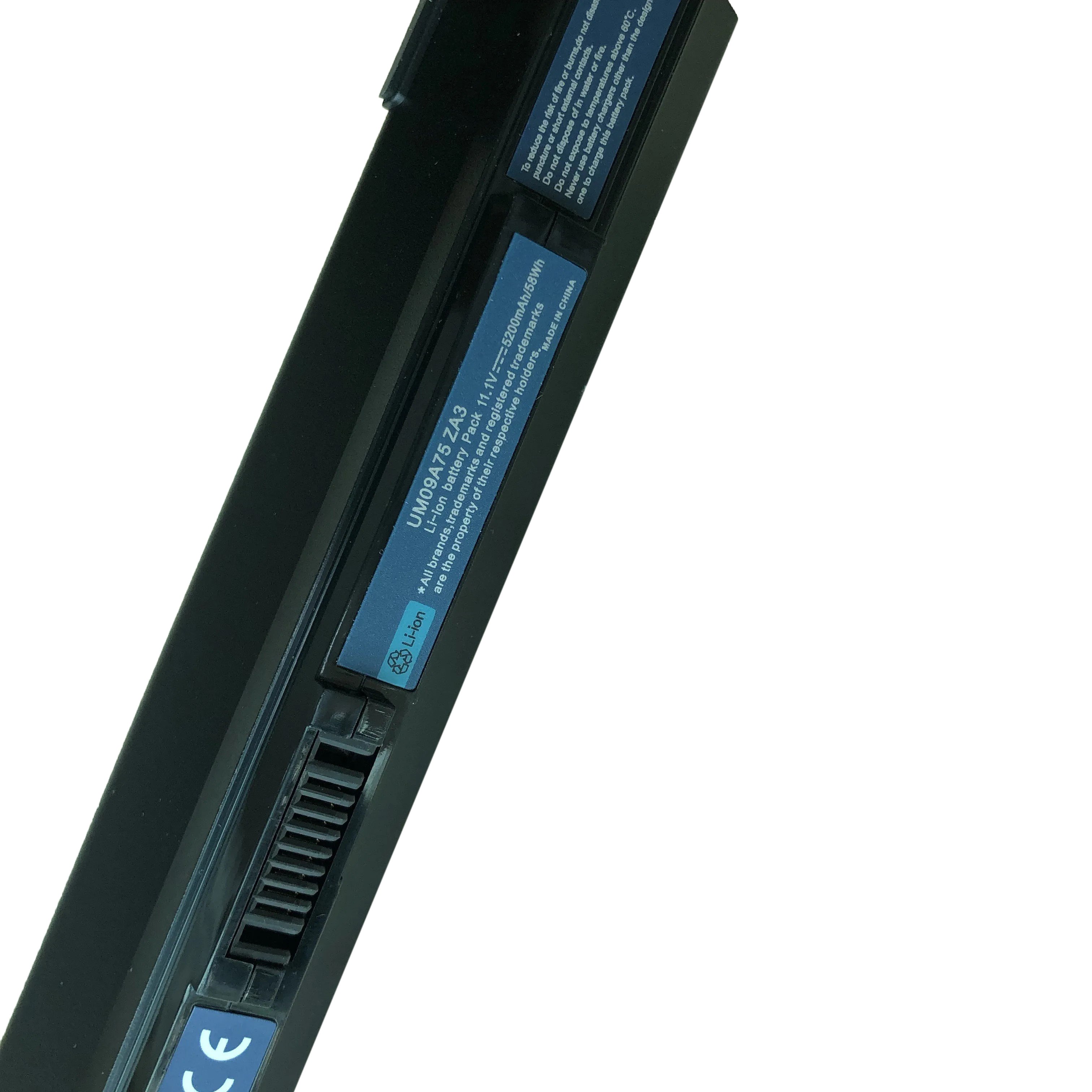 Rechargeable Laptop Battery For Acer Aspire one 531 531h 751 ZA3 ZA8 ZG8 AO751h UM09A73 UM09A41 UM09B41 UM09B44 UM09A71 UM09A75