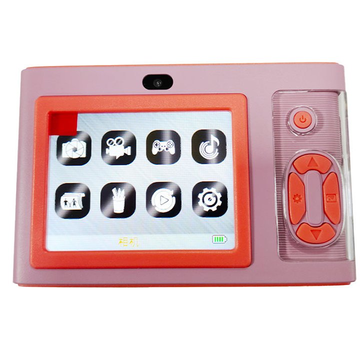 2024 News Fill Light 2.4inch Digital Camera 48MP Dual Lens Recorder 1080P 4K games camera