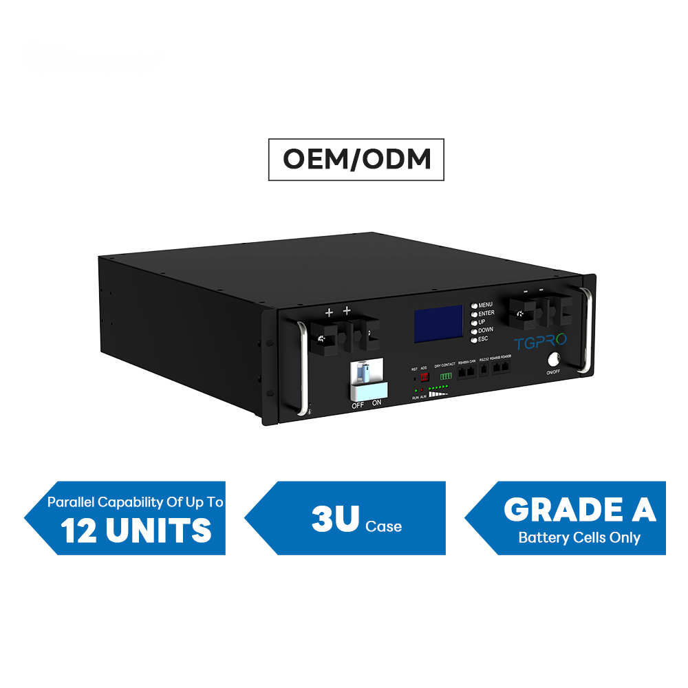 Black ABS 12V 280Ah 300Ah 320Ah Lifepo4 Display Box Racks Stackable Lithium Battery