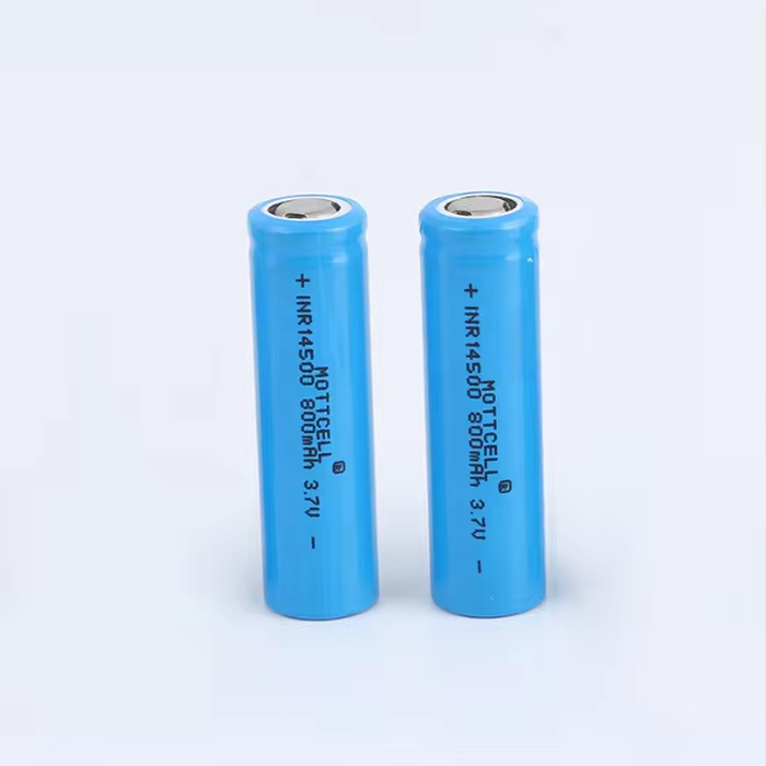AA Size 3.2v Lithium-Iron Phosphate Battery 14500 600mAh 500mAh LiFePO4 Rechargeable Batteries 2900mwh