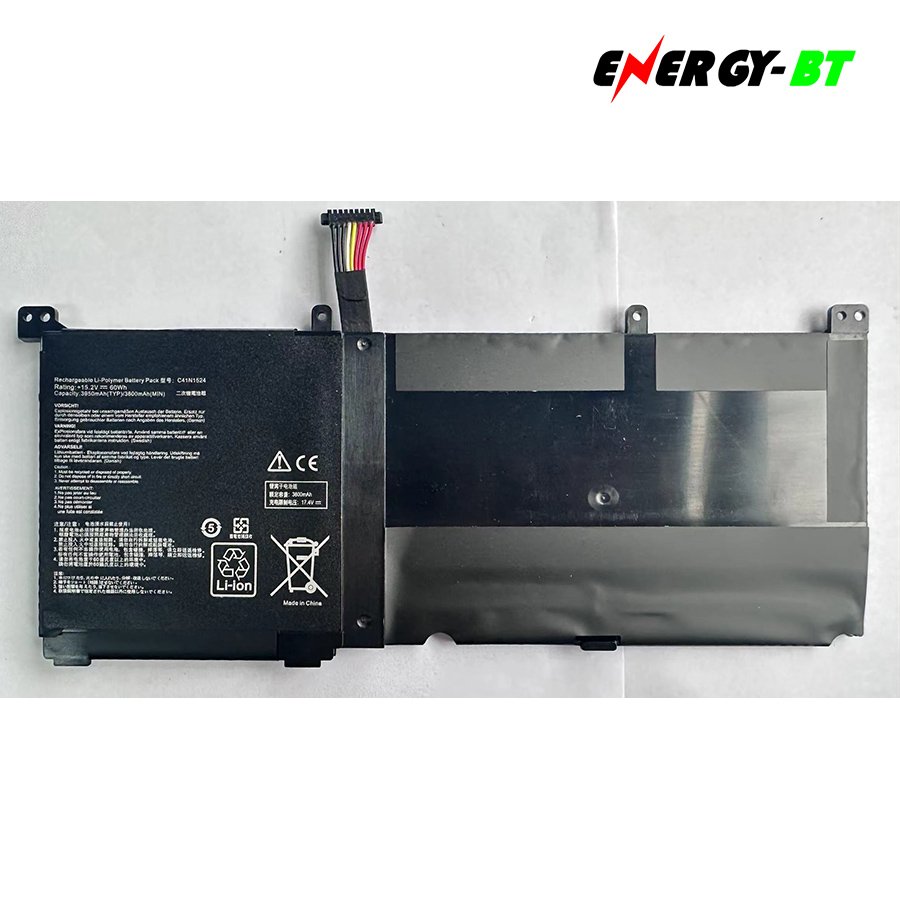 C41N1524 rechargeable batteries replacement For Asus ROG G501VW ZenBook Pro UX501JW UX501VW 15.2V 3950mAh lithium batteries
