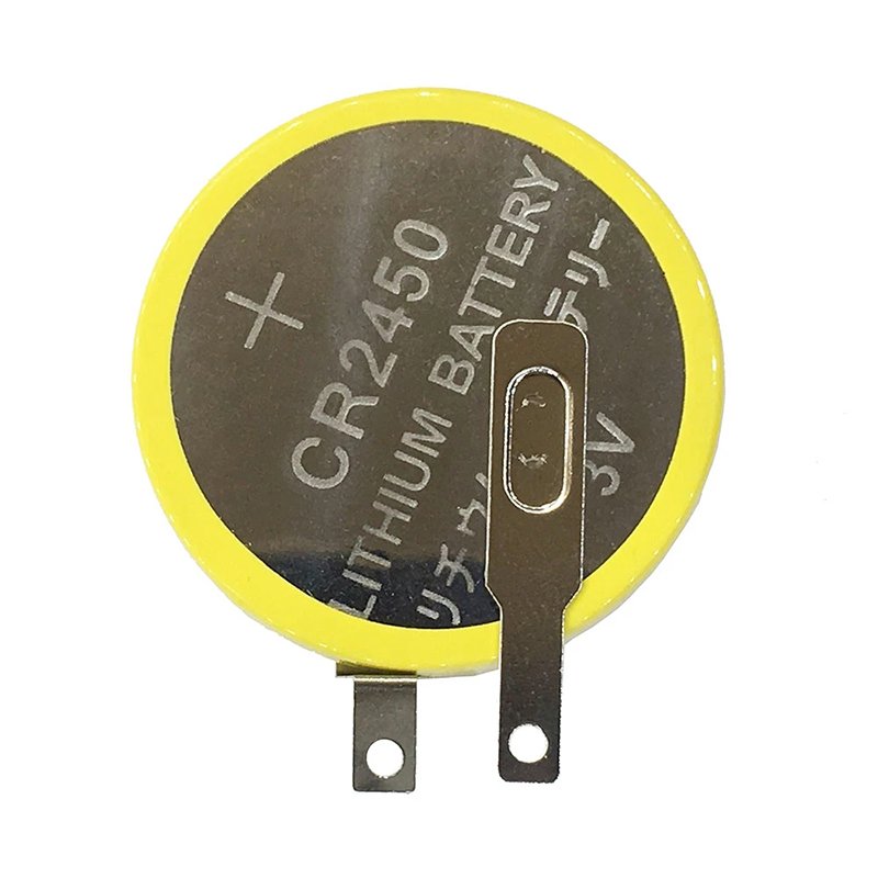 3V 1800mAh CR2450-2P CR2450-3P button coin cell lithium battery pack CR2450 battery pack 2P 3P for digital price label