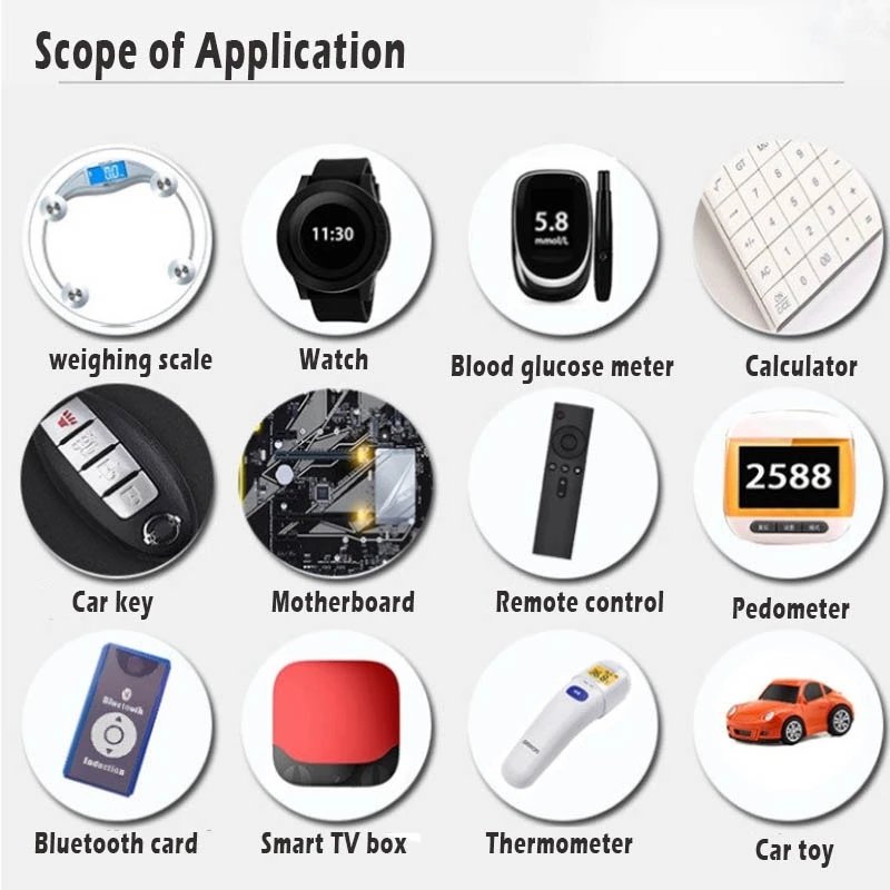 3V 1800mAh CR2450-2P CR2450-3P button coin cell lithium battery pack CR2450 battery pack 2P 3P for digital price label
