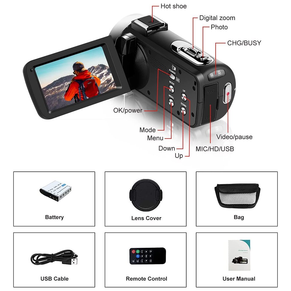 Digital Slr Cameras China Photographe Professionnel Camera 4K Video Camera Professional 10X - 20X