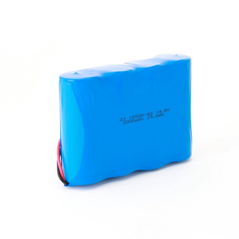 Wholesale 18500-4S 14.8V 2000mAh 29.6Wh Recycle Cyclic Rechargeable Lithium Li-Ion Batteries Battery Cells Wiring Harness Packs