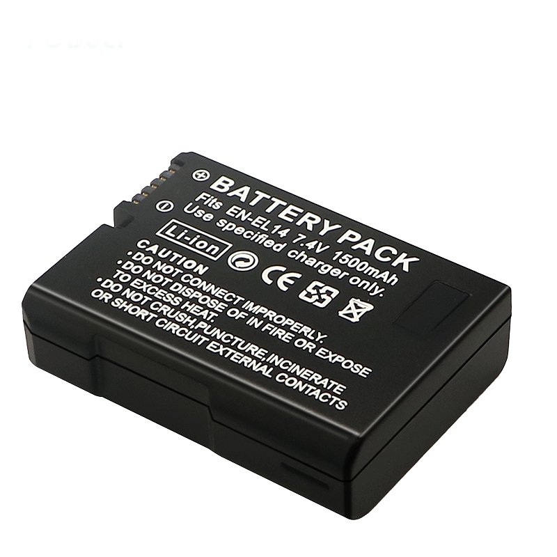 YEAH EN EL14 EN-EL14 Rechargeable Digital Camera Battery for Nikon D5200 D5300 DF D5500 D5600 COOLPIX P7000 7700 P7800