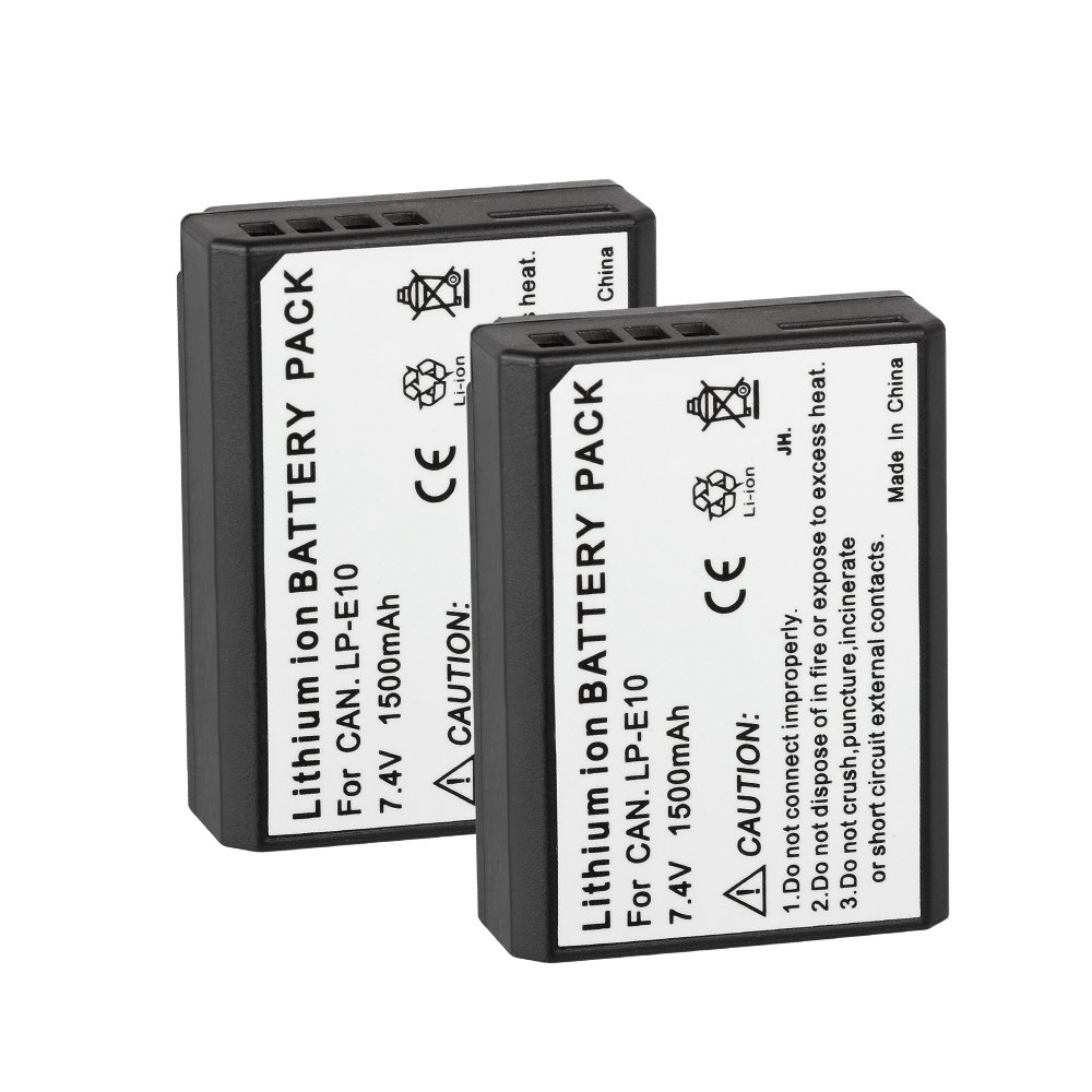LP-E10 LP E10 Battery for Canon Rebel T3 T5 T6 KISS X50 X70 EOS 1100D 1200D 1300D 2000D 4000D Camera Digital Batteries