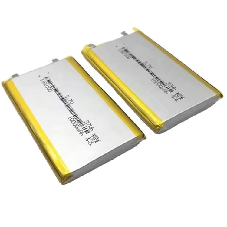 High Quality 3.7V 10000mAh Polymer Lithium-Ion Battery 1260100 Cell Electric Vehicles Electric Wheelchairs GPS Power Banks TOYS