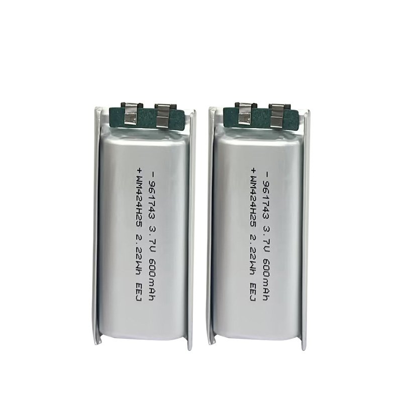 961743 600mAh 3.7V Li Polymer Battery Lithium Ion Cell Lipo Rechargeable li ion batteries Cell