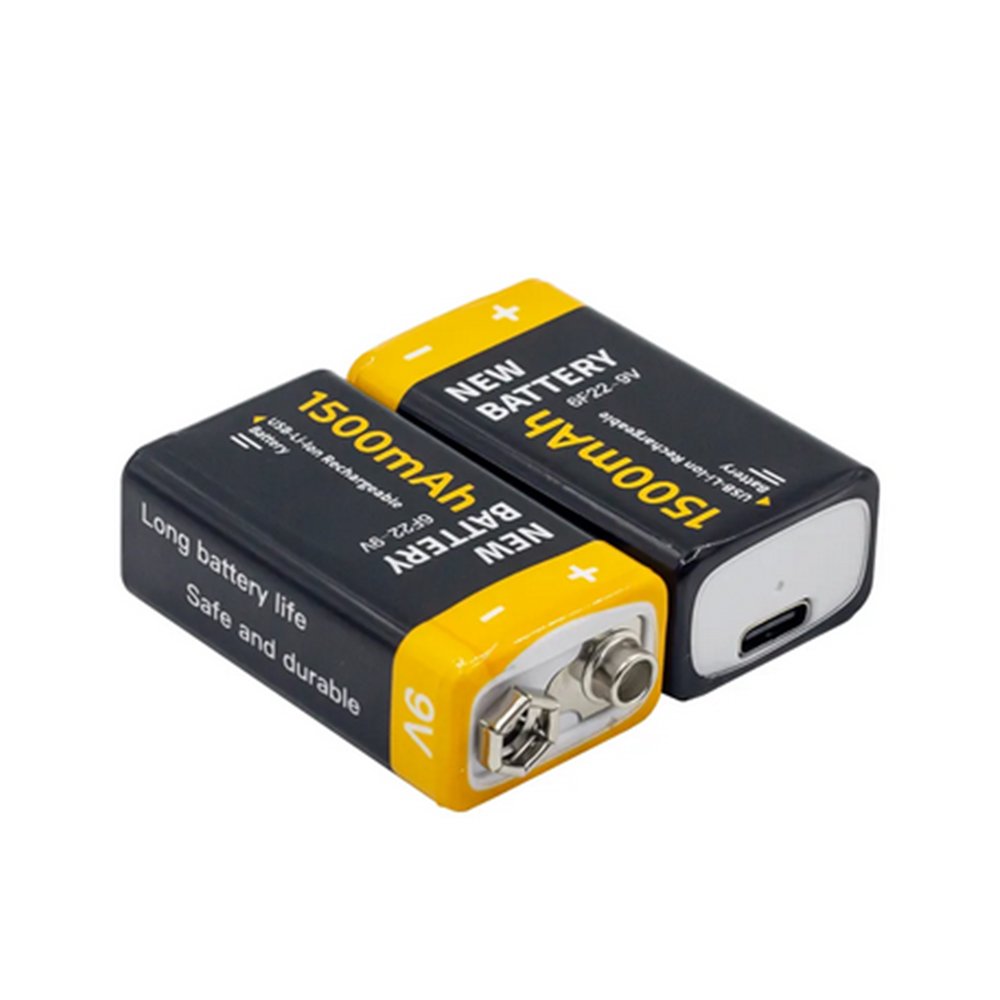 high quality 9V lithium-ion battery 1500mAh rechargeable lithium-ion battery for mobile phones and computers