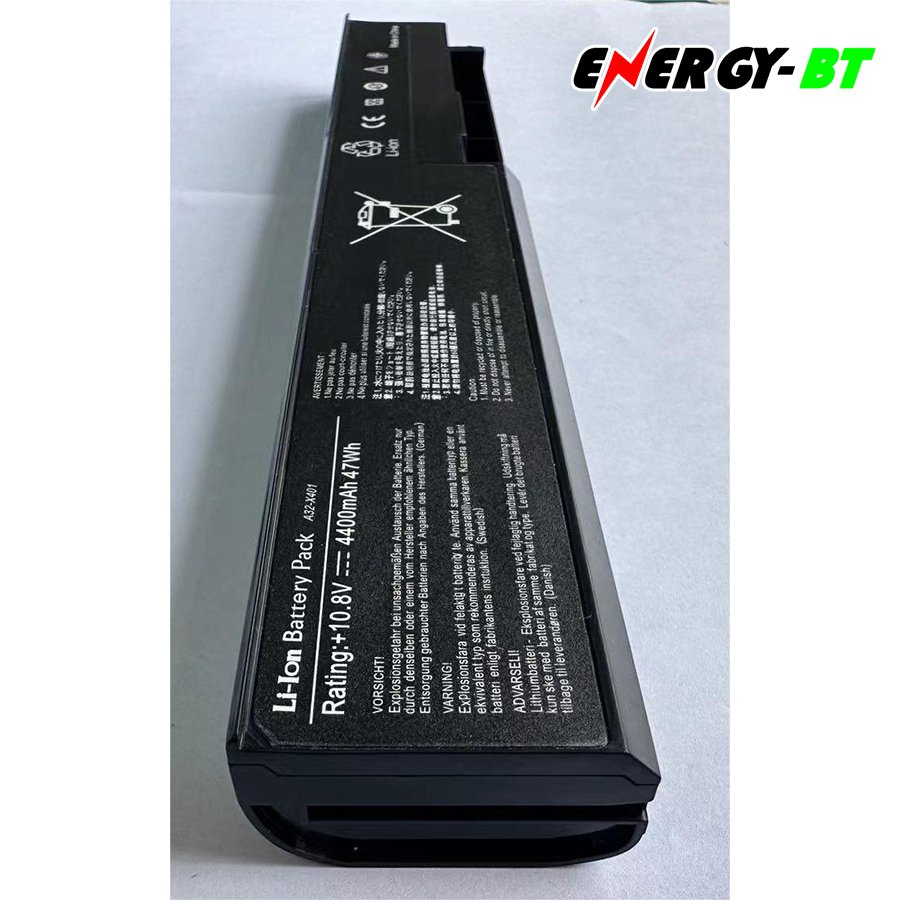X401 rechargeable batteries replacement For ASUS X301 X401 X501 F301 F401 F501 S301 S401 10.8V 5200mAh lithium ion batteries
