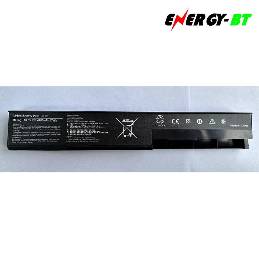 X401 rechargeable batteries replacement For ASUS X301 X401 X501 F301 F401 F501 S301 S401 10.8V 5200mAh lithium ion batteries