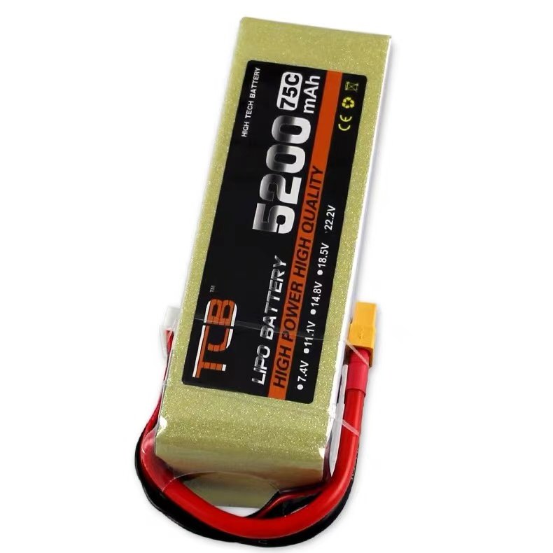 TCB1100/1500/6000/8000/3500/5200mah7.4V11.1V2S/3S/4S 6S 35C 45C 75C aircraft battery for drone batteries