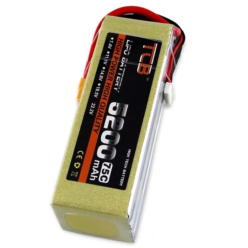 TCB1100/1500/6000/8000/3500/5200mah7.4V11.1V2S/3S/4S 6S 35C 45C 75C aircraft battery for drone batteries