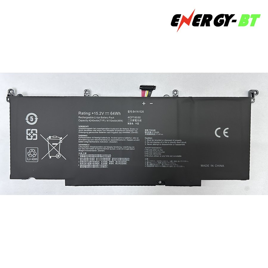 B41N1526 Laptop Battery for Asus FX502VM FX60VM ROG Strix GL502VT S5VM Xotic PC Edition Series Notebook 15.2V 4200mAh battery