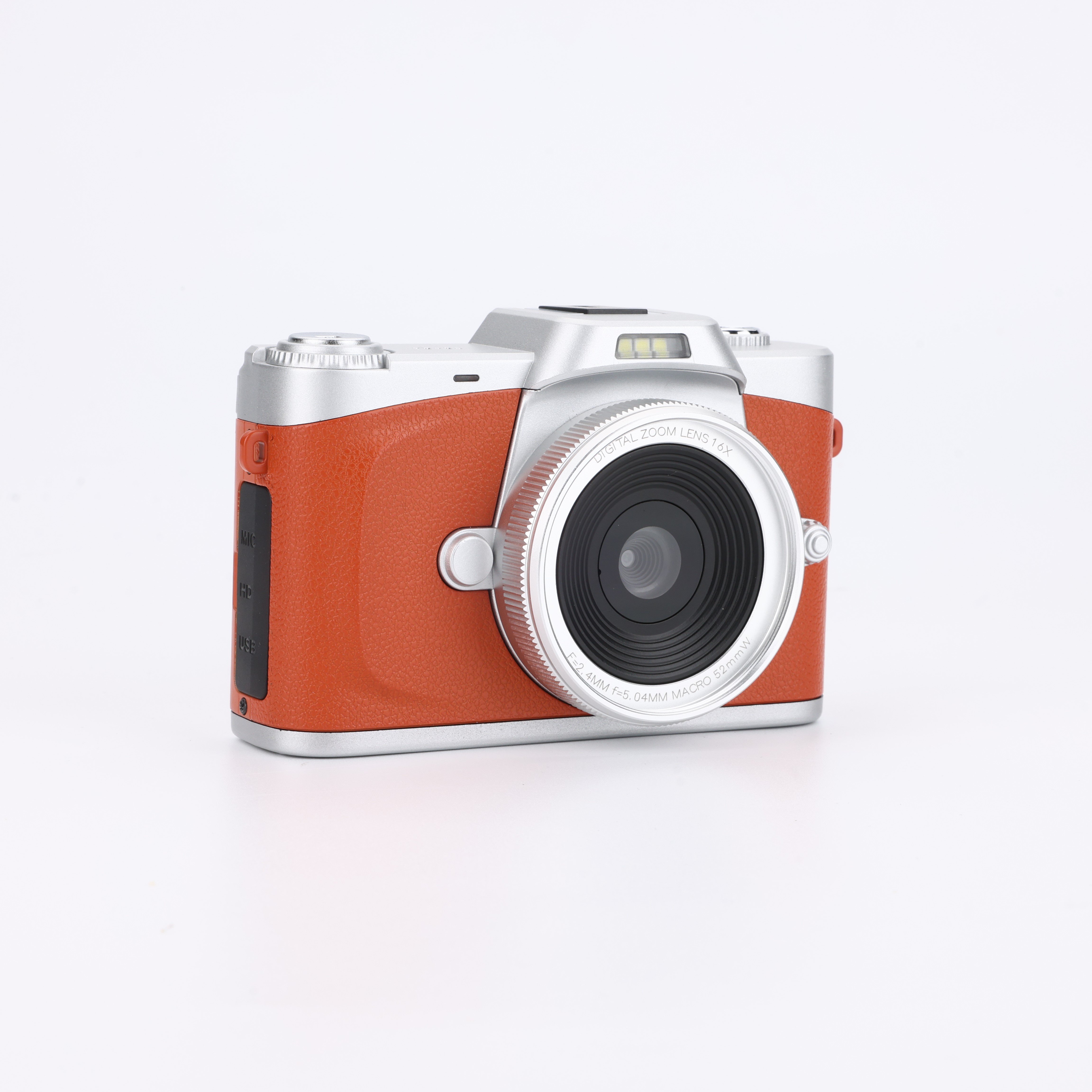 4K HD Compact Digital Camera 3.0inch Rotate Screen 16X Digital Zoom 20Kind of Filter Function Marcro Function