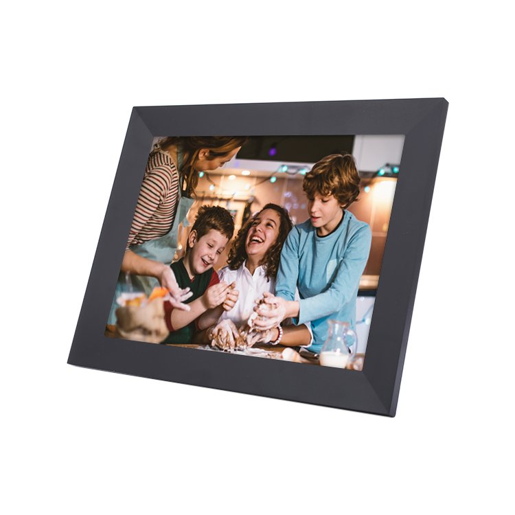 Android 6.0 Bulk Wholesale Special Offer 8 inch USB silver glitter digital photo frame with rechargeable battery