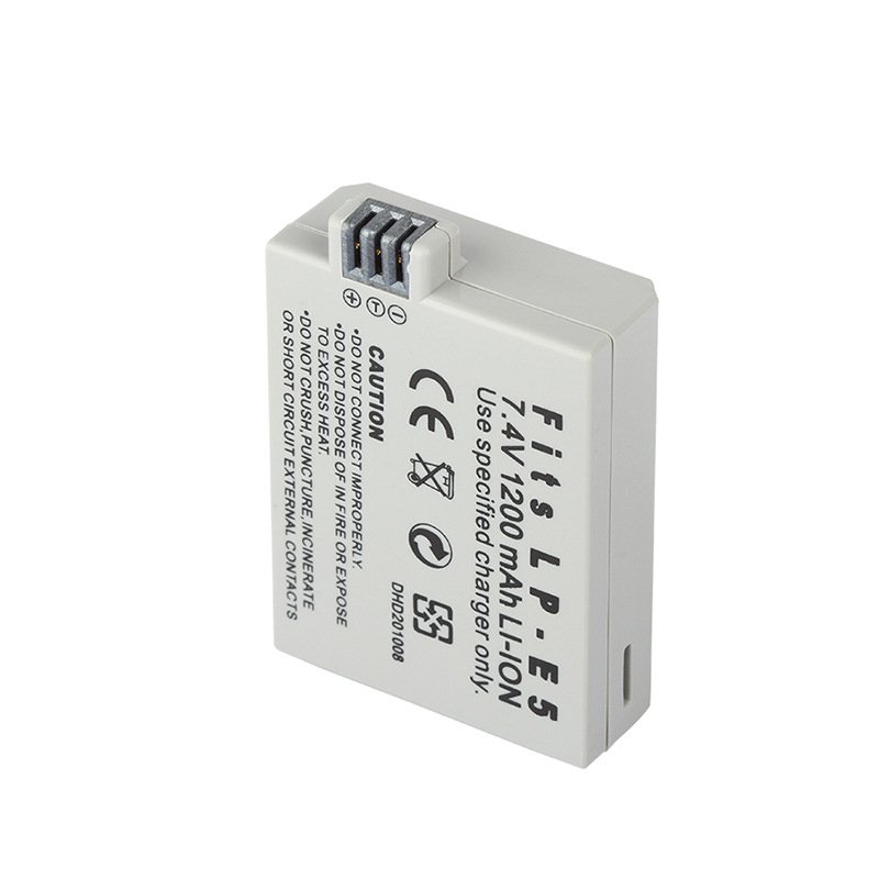 LP-E5 Rechargeable Lithium-Ion Battery Pack for Canon EOS 1000D 450D 500D Digital Cameras
