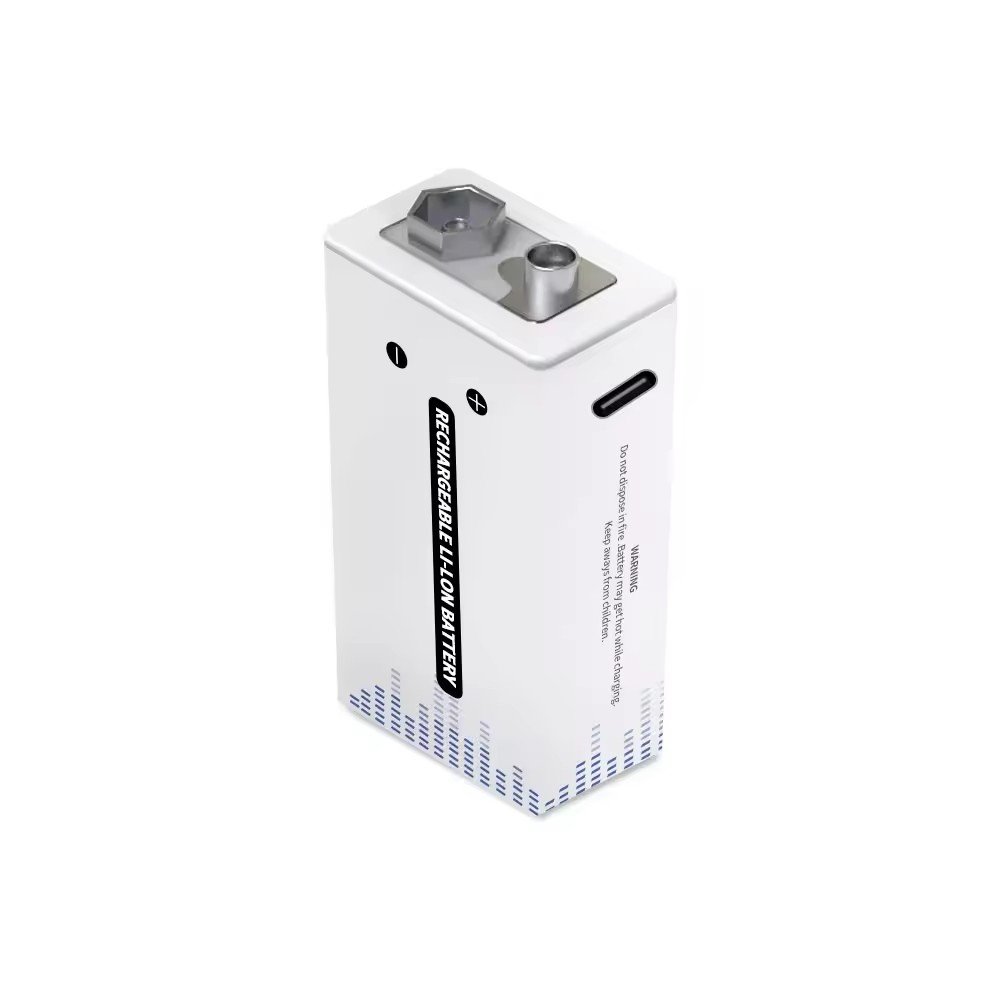 Chinese Factory Wholesale Lithium Battery 9v USB Rechargeable Battery type c Usb Lithium Battery