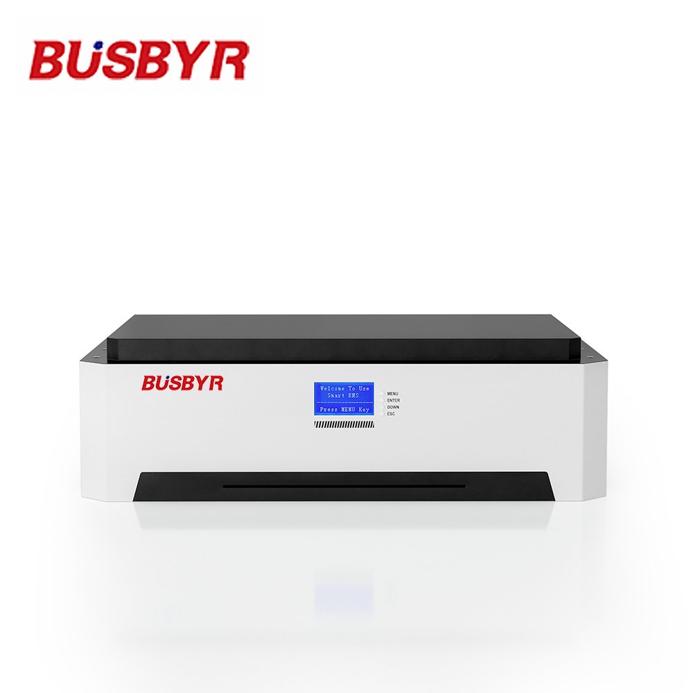 Busbyr offgrid solar energy storage power system home 51.2v 100AH 20KWh Stacked LiFePO4 battery