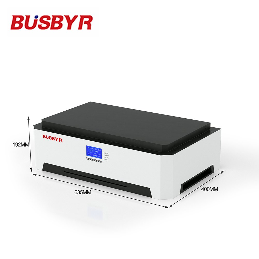 Busbyr offgrid solar energy storage power system home 51.2v 100AH 20KWh Stacked LiFePO4 battery