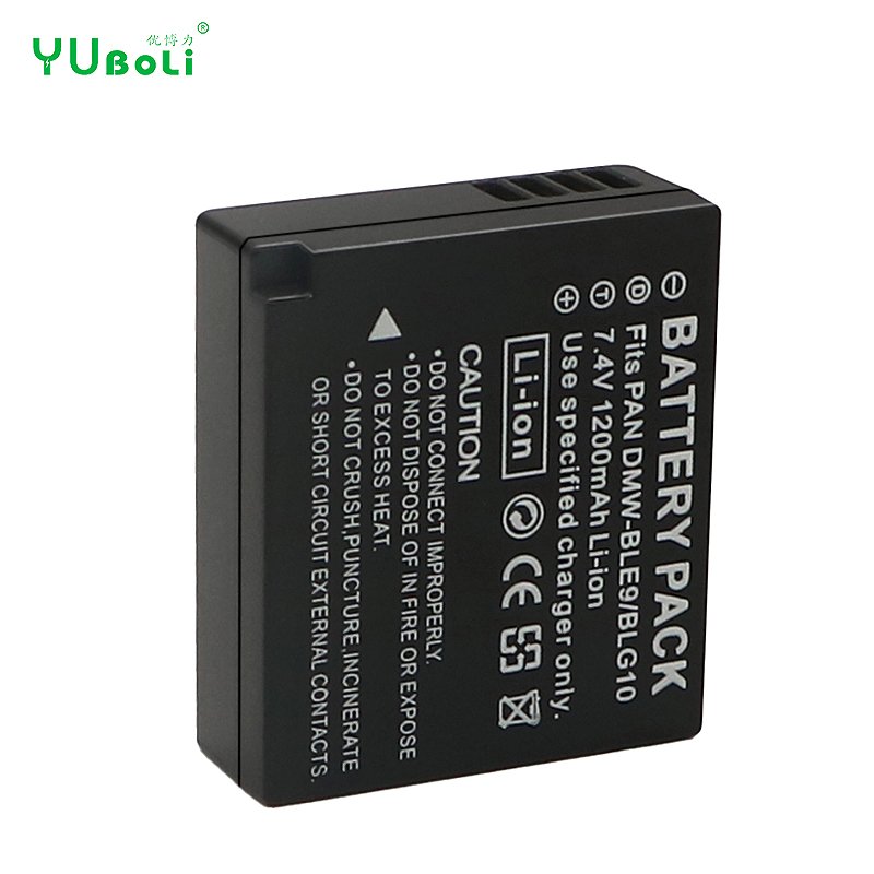 Wholesale 1200mAh Camera Battery DMW-BLE9 DMW-BLG10 BLE9 BLG10 For Lumix DMC GF6 GX7 GF3 GF5 ZS100