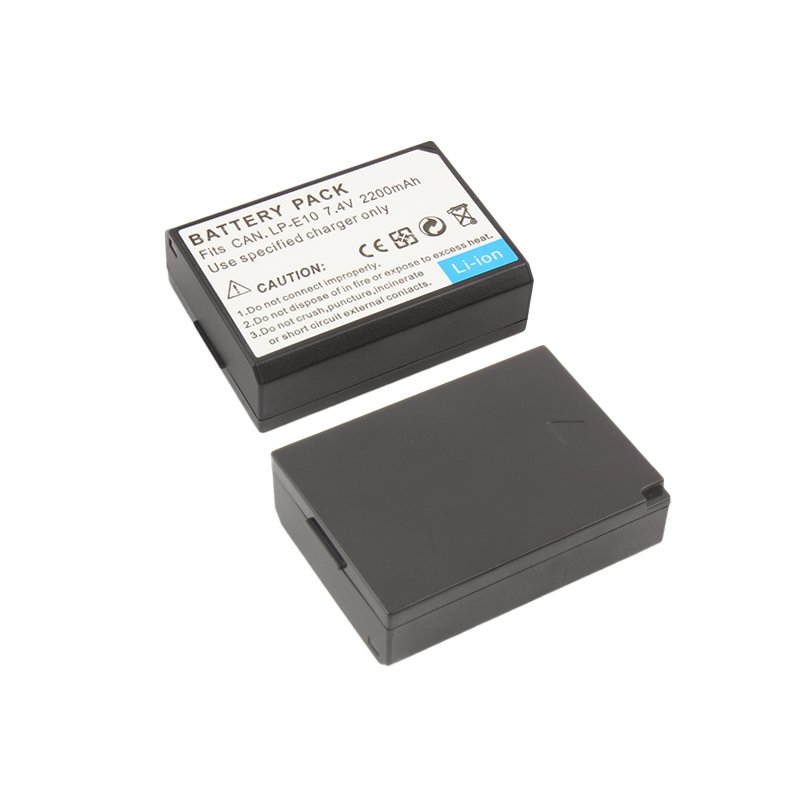 LP-E10 LPE10 Digital Battery Lithium ion Rechargeable Battery for Canon 1100D 1200D 1300D 1500D X50 X80 Digital Camera Battery