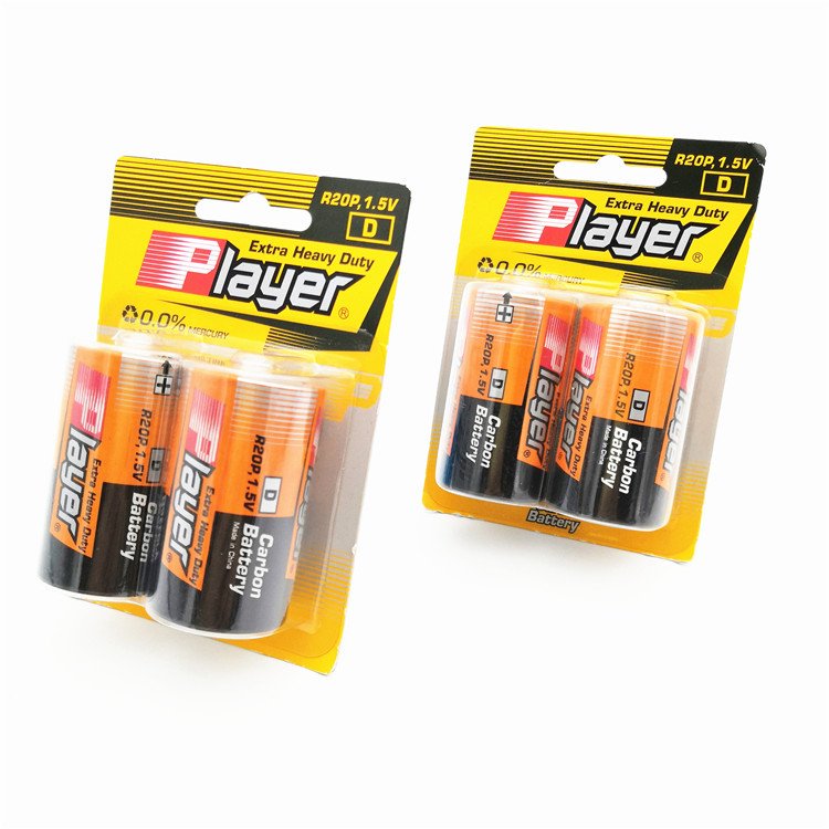 2021 customized battery R20 D SIZE battery big size battery for flashlight