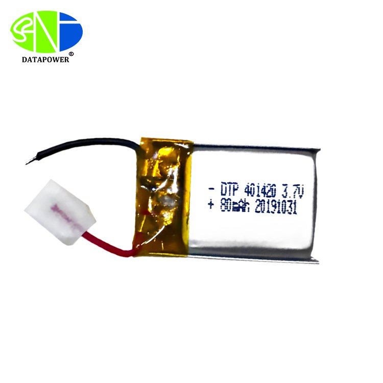 DTP401420 rechargeable battery lipo 95mah 3.7 v lithium ion battery