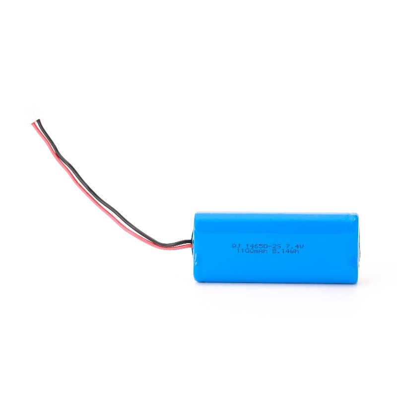 Wholesale 14650-2S 7.4 1100mAh 8.14Wh Recycle Cyclic Rechargeable Lithium Li-Ion Batteries Battery Cells Wiring Harness Packs