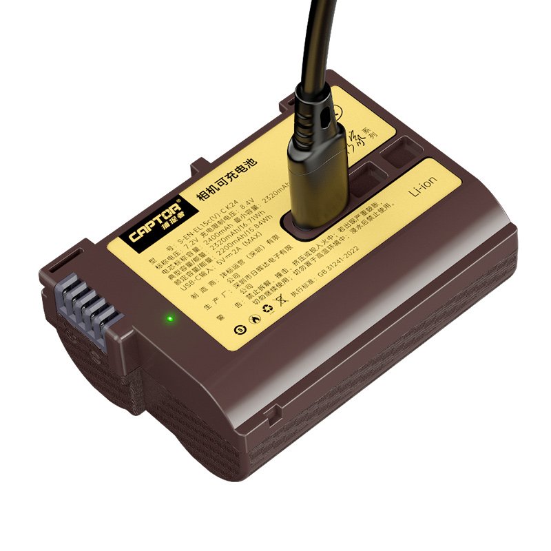 new Captor EN-EL15C 2400MAH rechargeable Type-C camera battery for nikon z8 z7 z72 z6 z62 z63 z5 SLR camera